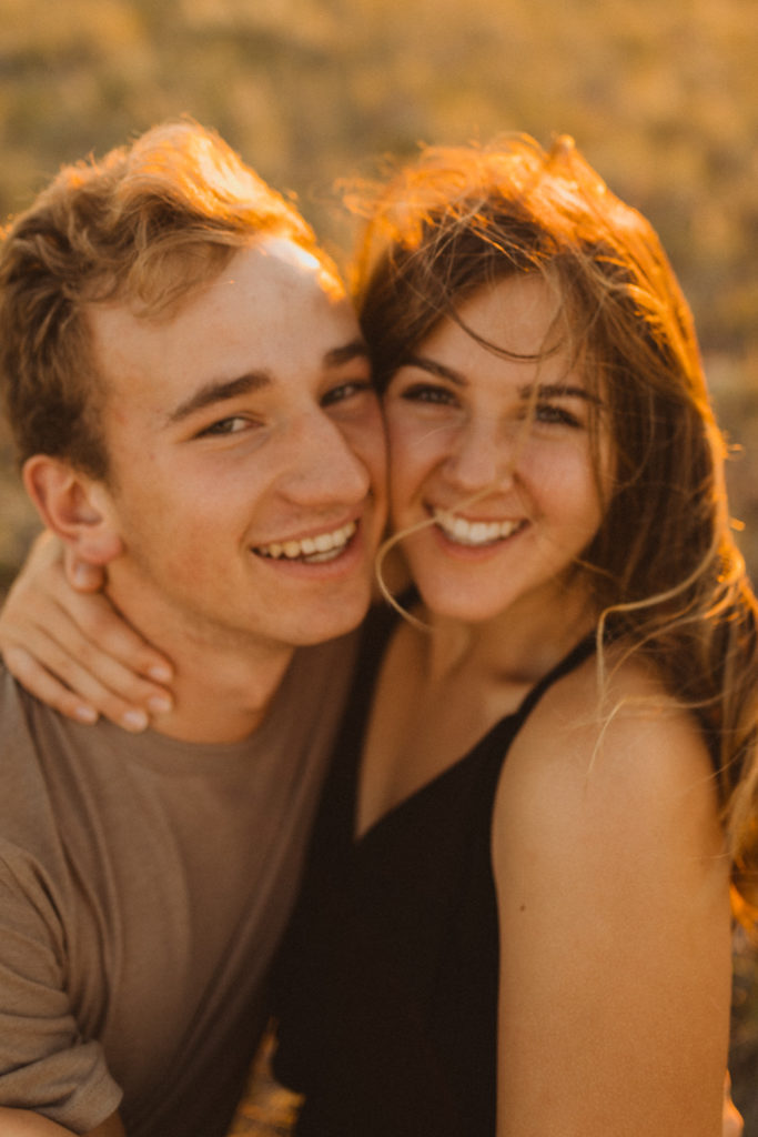 golden hour couples photography