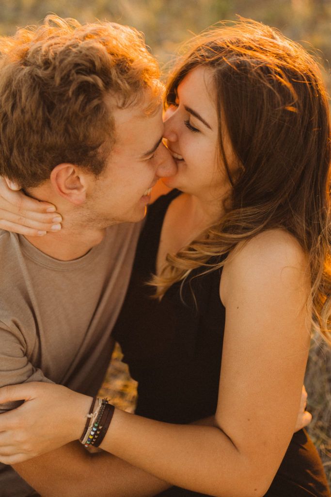 golden hour couples photography