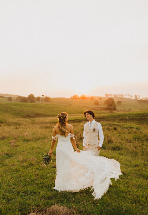 Elopement at Forget me not Weddings Byron Bay
