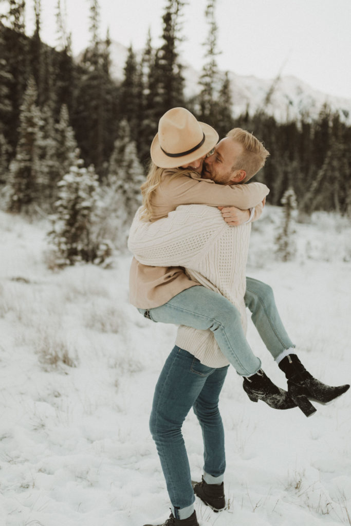 Engagement Photos in Canmore, Alberta