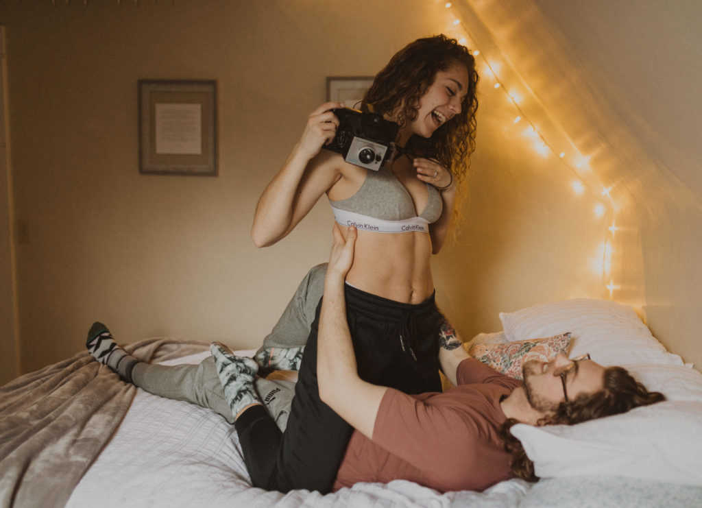what to wear for couples in-home session