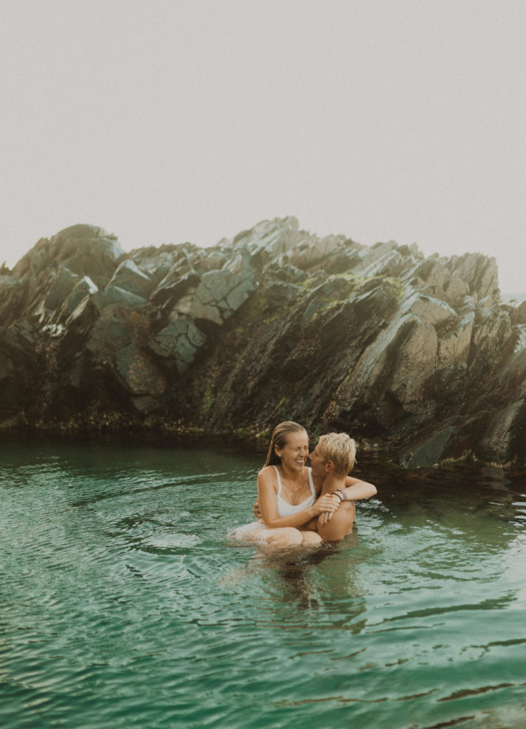 couple anniversary photography session in fairy pools in Australia