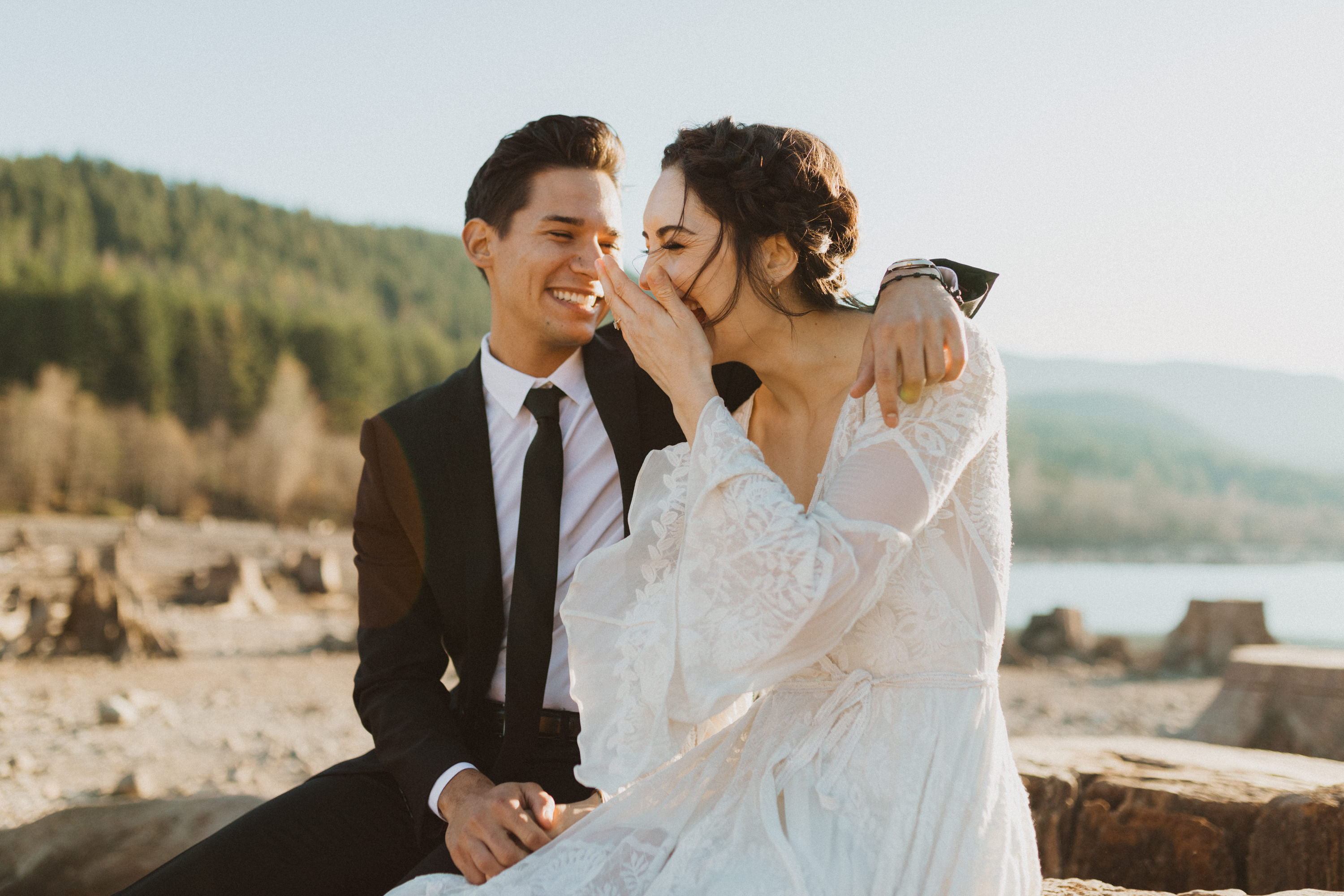 building the perfect elopement timeline