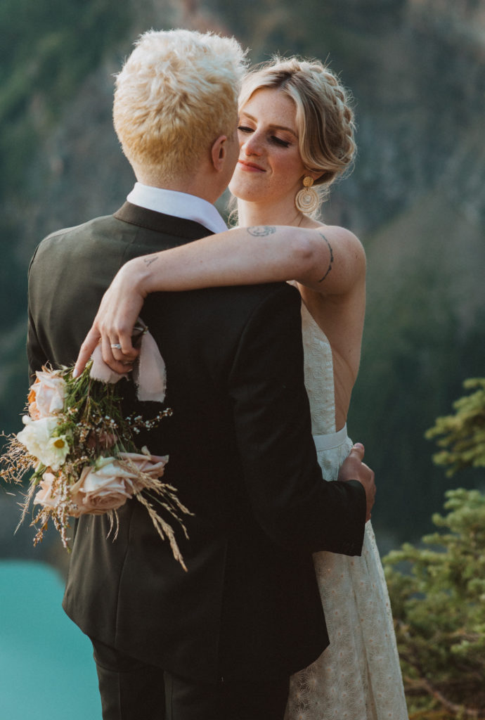 elopement photography in Banff national park
