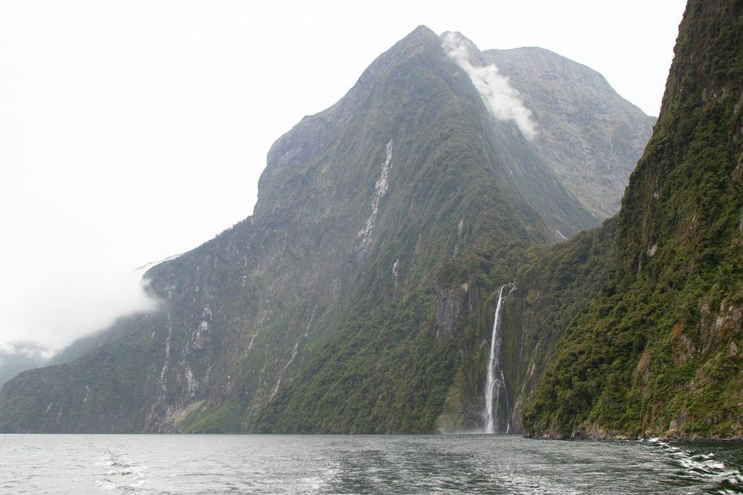 elope at Milford sounds for amazing views of mountains and waterfalls in New Zealand