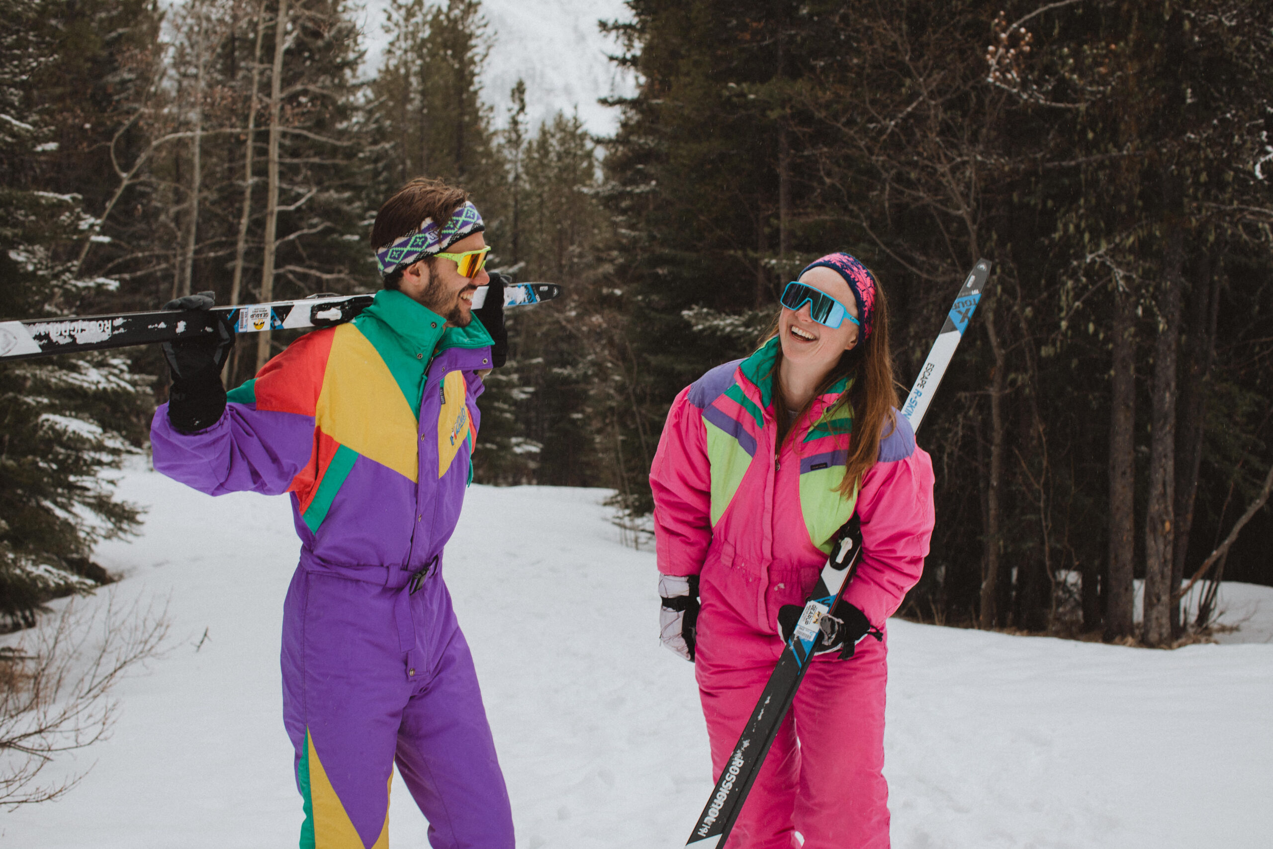 cross-country skiing makes a great activity in Banff during the winter